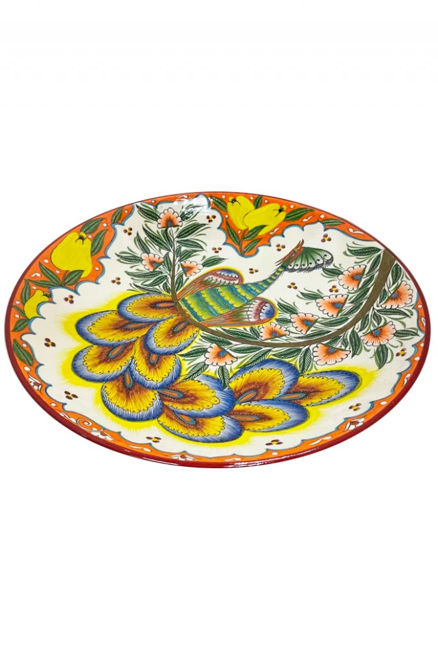 Блюдо для плова "хан-ляган" с птицей 42 см.