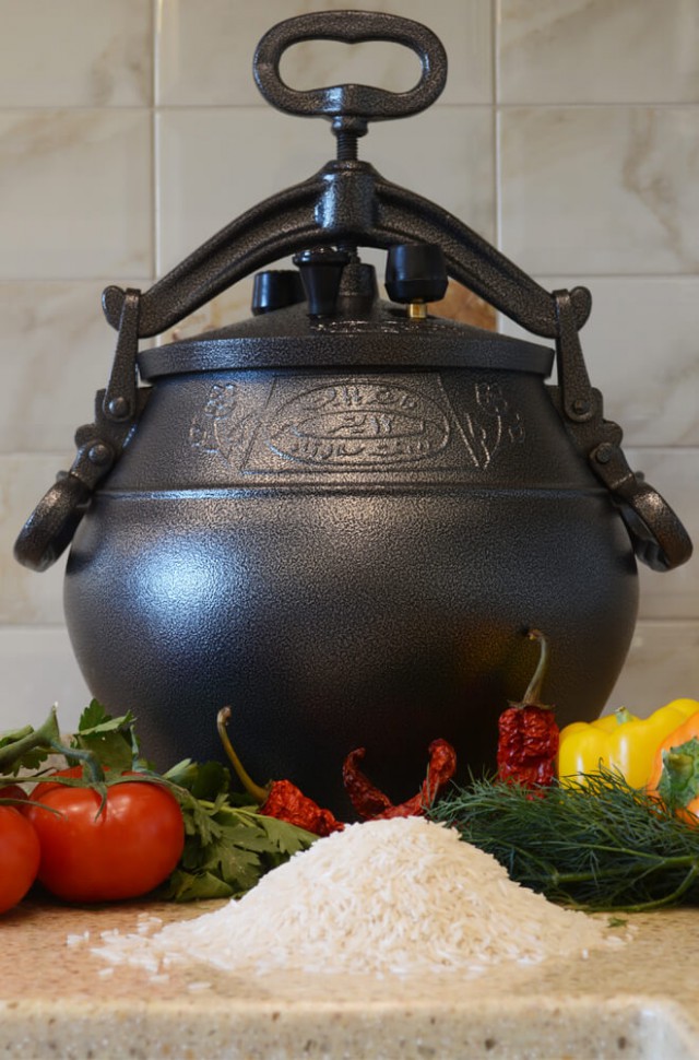 Афганский казан на 30 литров черный Rashko Baba ltd SB