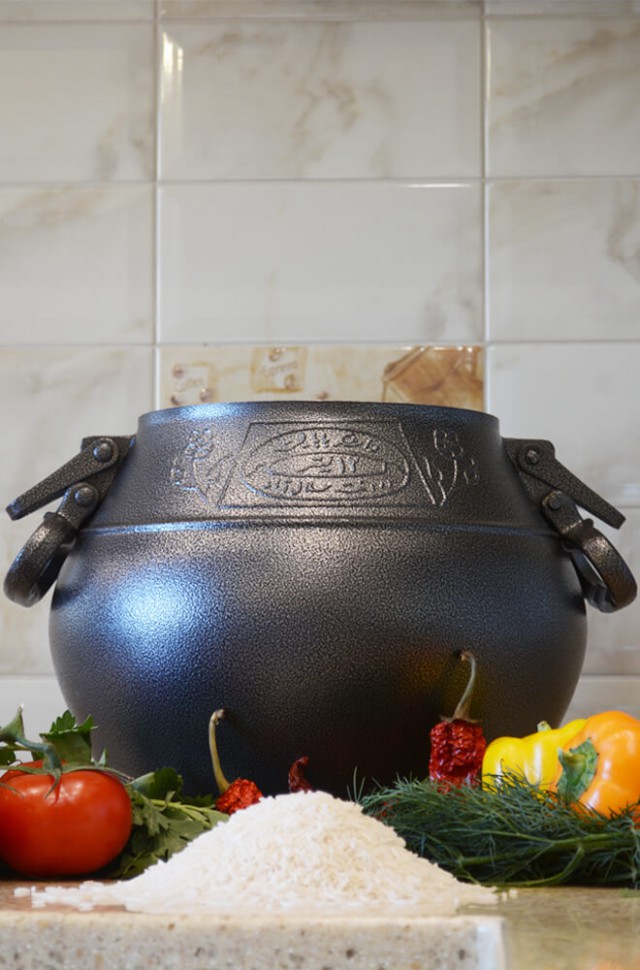 Афганский казан на 30 литров черный Rashko Baba ltd SB