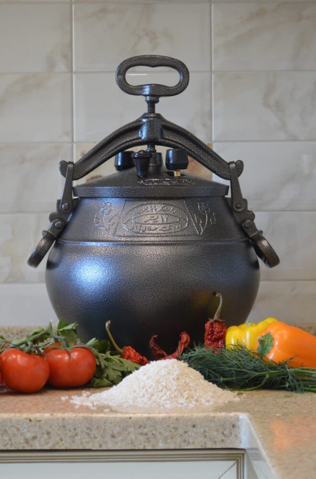 Афганский казан на 30 литров черный Rashko Baba ltd SB