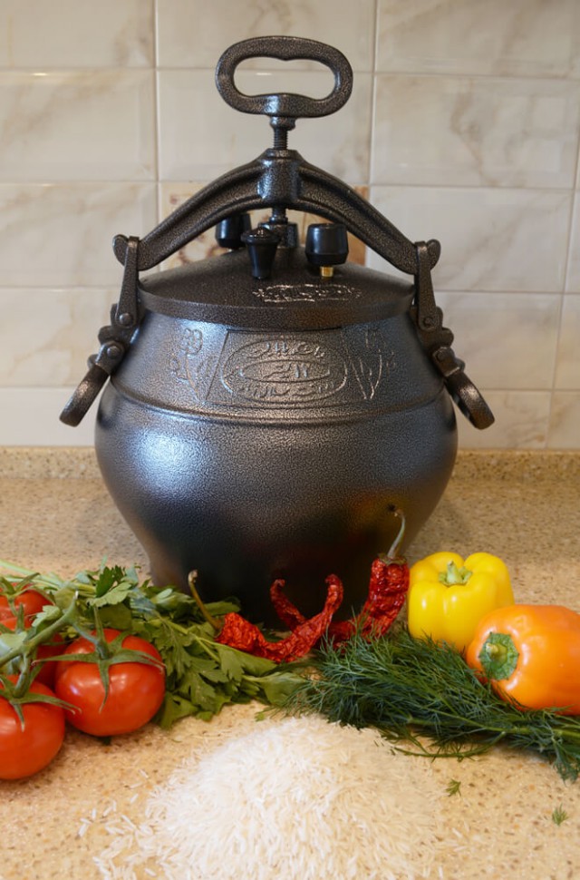 Афганский казан на 30 литров черный Rashko Baba ltd SB