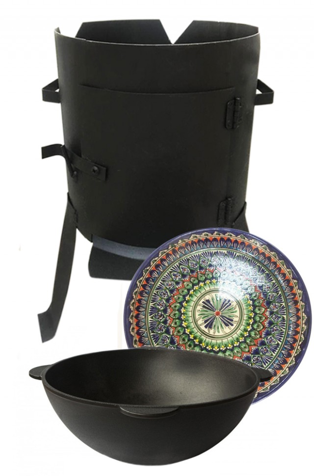 Набор из печи с казаном на 8 литров и ляганом