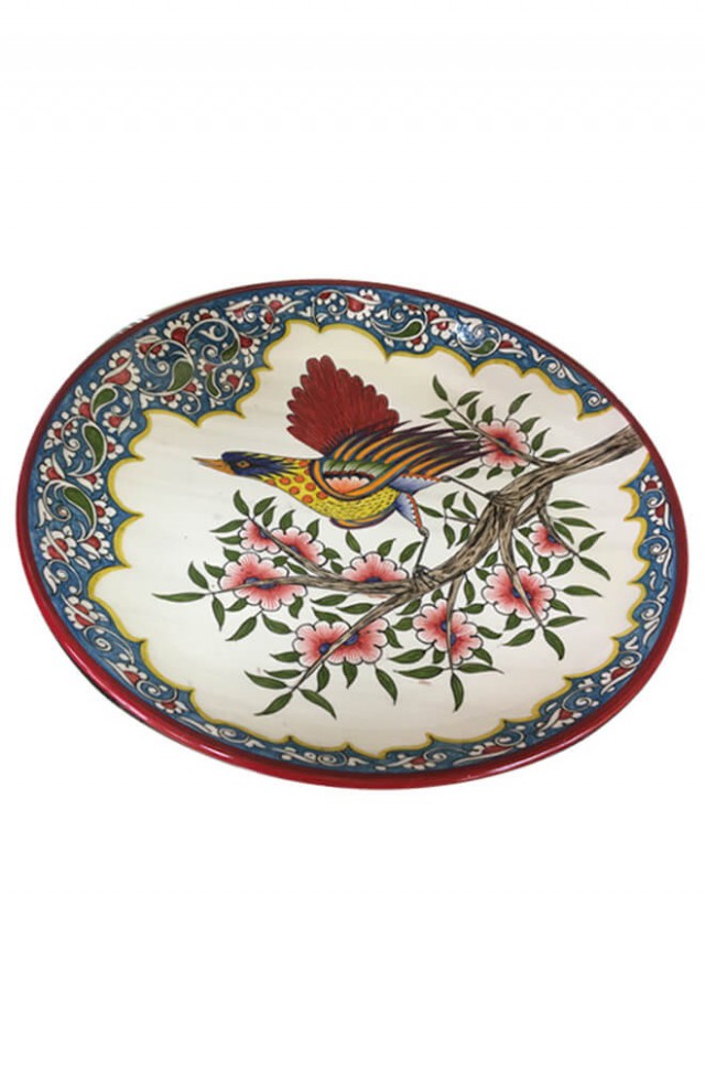 Блюдо для плова "хан-ляган" с птицей 32 см.