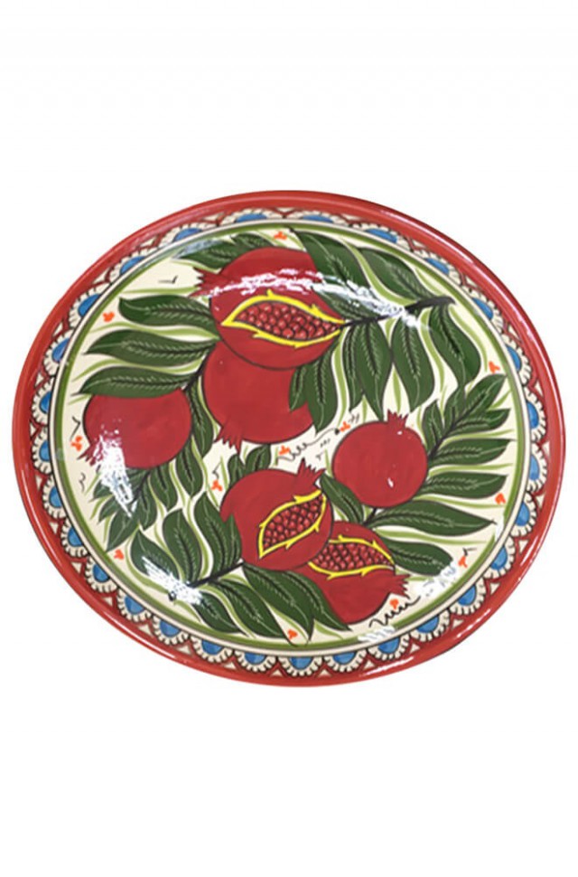 Блюдо для плова "хан-ляган" гранат 36 см.
