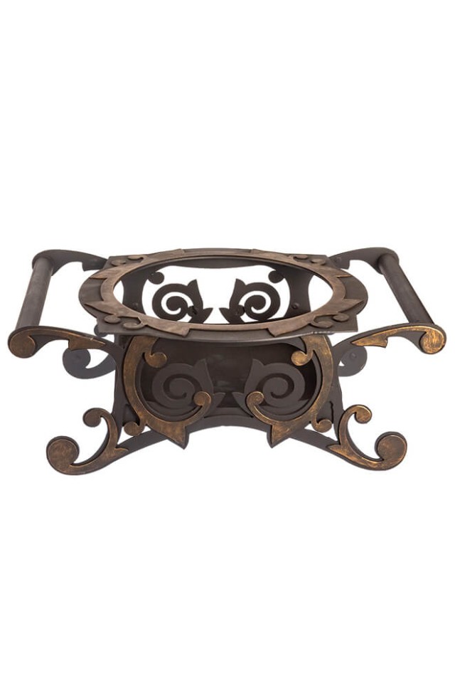 Садж вороненый с подставкой "Находка" 50 см.