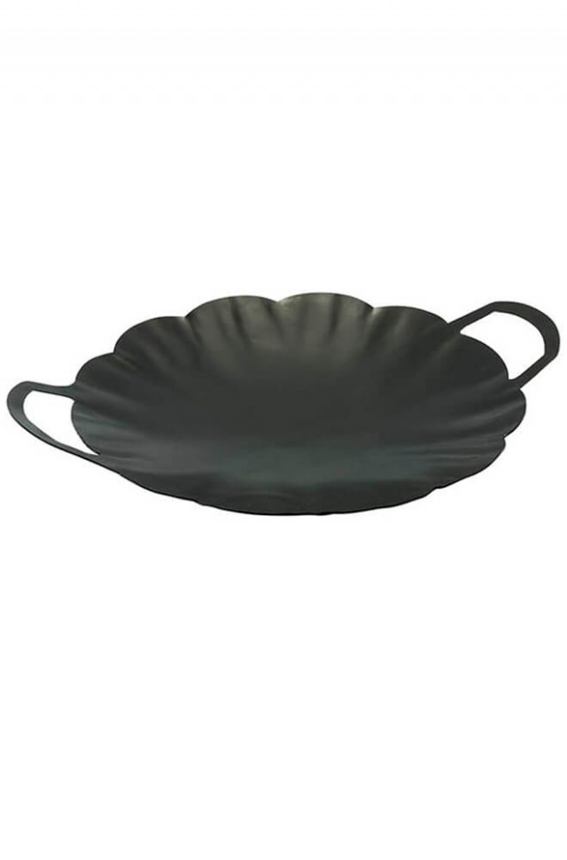 Садж вороненый с подставкой "Классика Ромашка" 50 см.