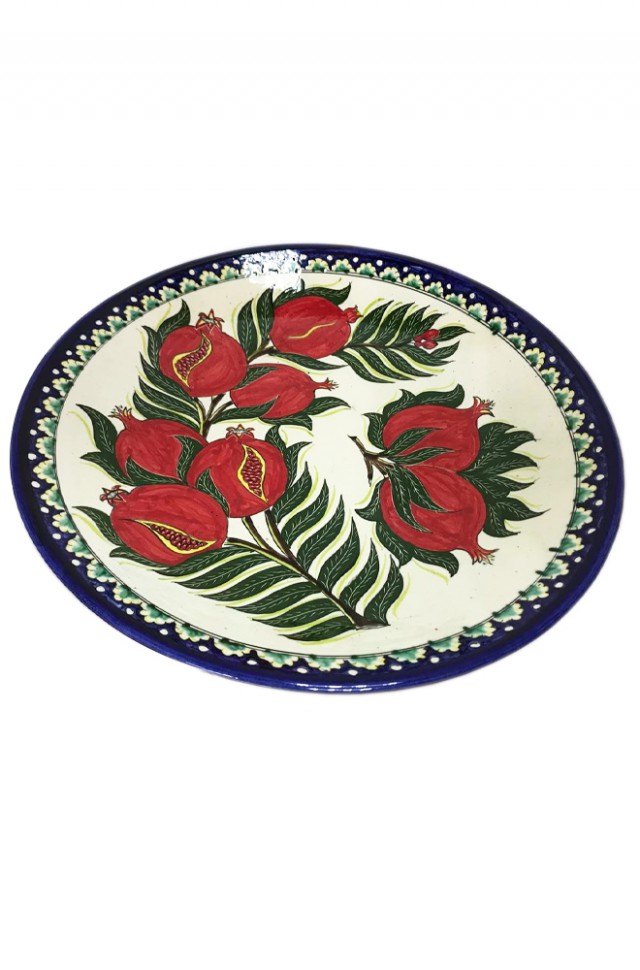 Блюдо для плова "хан-ляган" гранат 42 см.